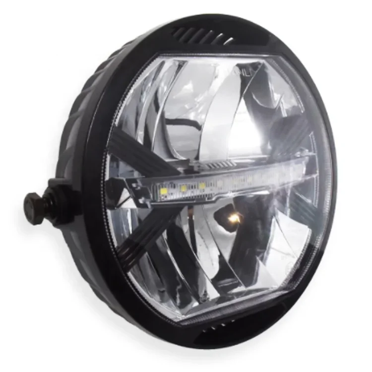 

Universal Motorcycle Modern Retro Style LED headlight Driving light CR150