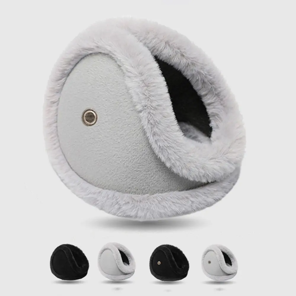 Warm Thicken Warm Thicken Velvet Earmuff Windproof Earpiece Compatible Velvet Earmuffs Thickening Thicken Warmer