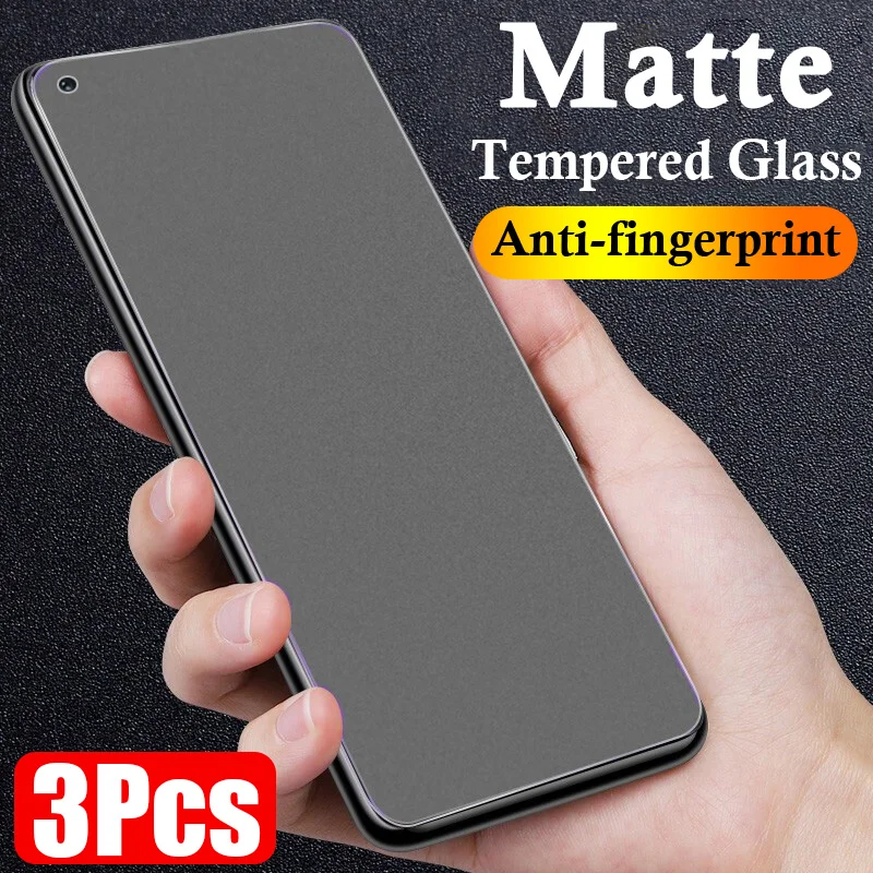 

1-3Pcs No fingerprint Matte Glass for Oppo Reno 7 6 5 lite A53 A52 A54 A31 A32 A55 A72 A73 A74 A91 A92S A94 A57 Screen Protector