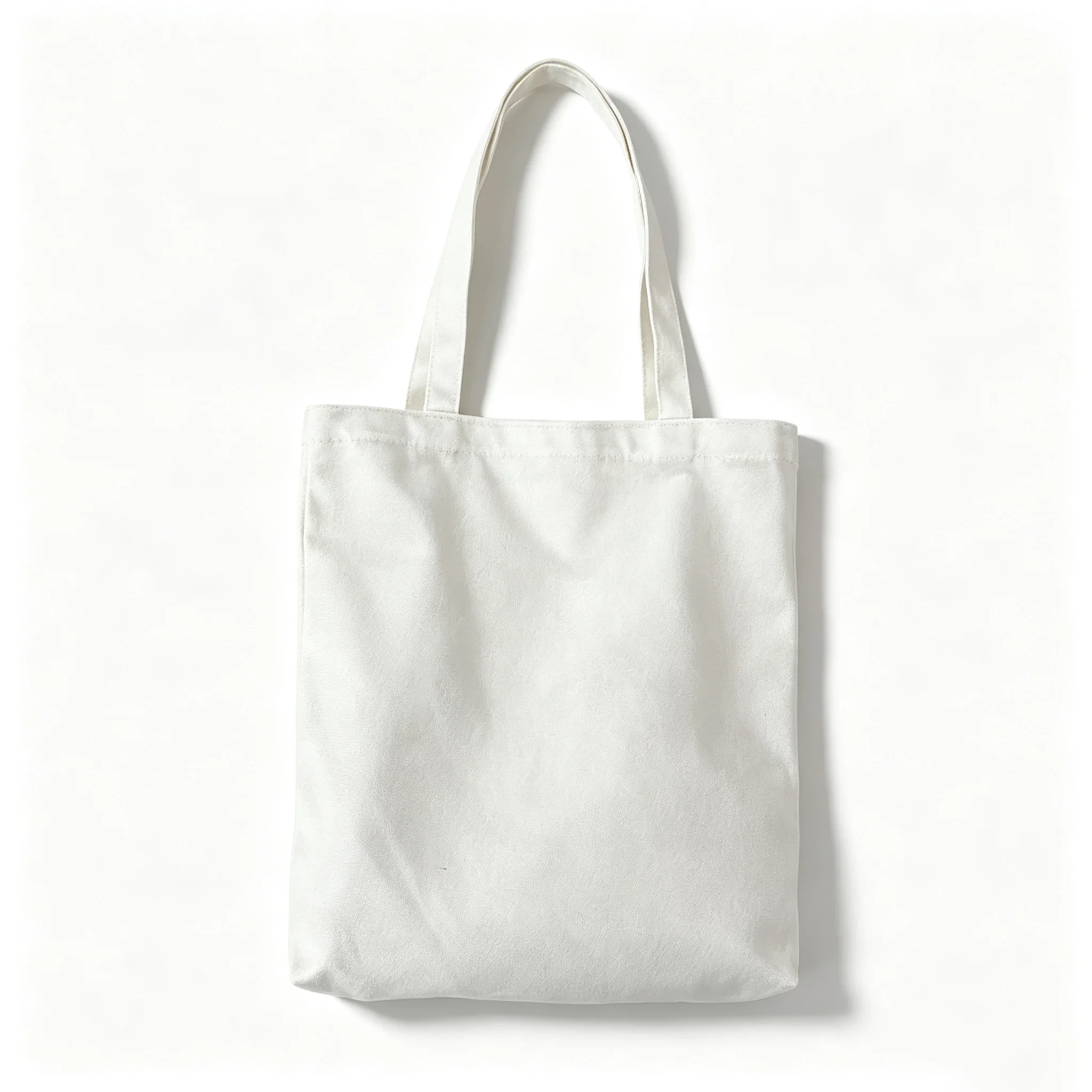 Canvas Shoulder Tote Bag, Solid Color Simple Large Capacity, Daily Shopping, Learning, Commuting Handbag