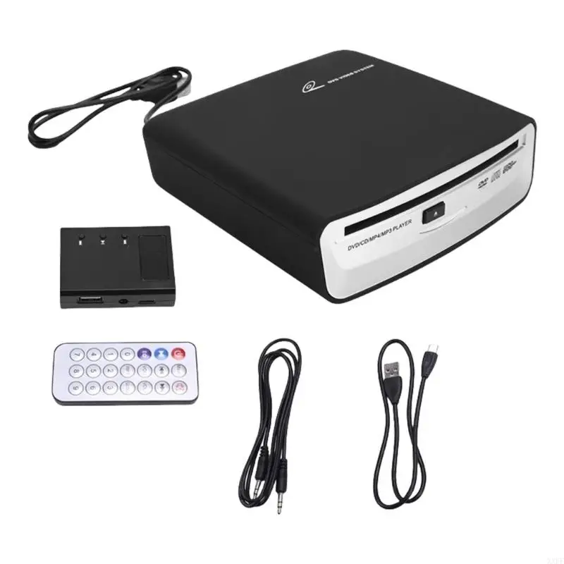 

XXFF USB Auto CAR Внешнее стереоборочная коробка DVD DVD -плеер с широкой совместимостью для навигационных систем легкая