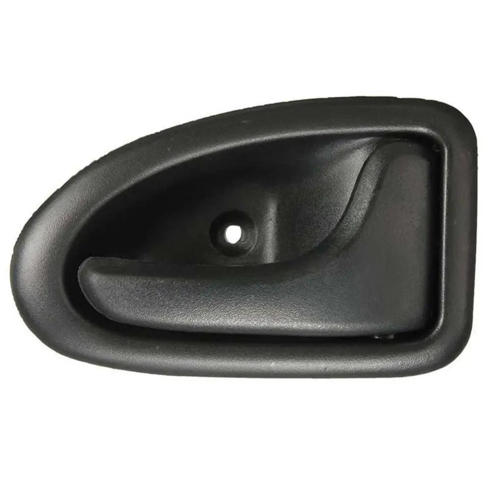 Black Left Interior Right Handle Car Door Plating Handles Knobs Left/Plastic Parts for Renault Clio