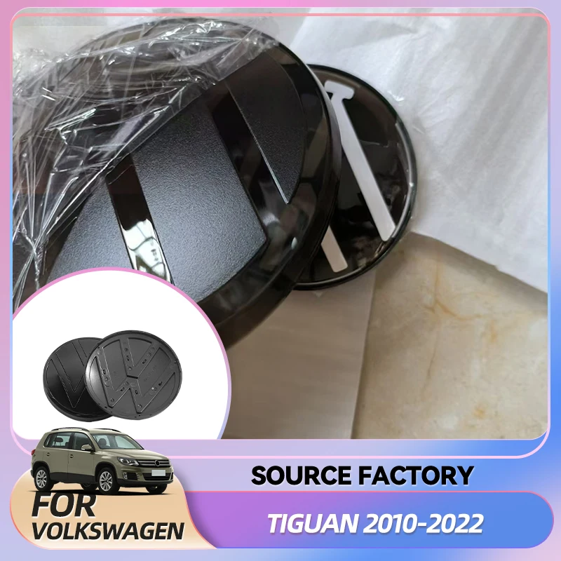 

Эмблемы, горячие антенны, 2 шт., передняя решетка автомобиля/задняя эмблема, крышки, логотип, наклейка с эмблемой для Tiguan 2010-2022, крышка эмблемы автомобиля
