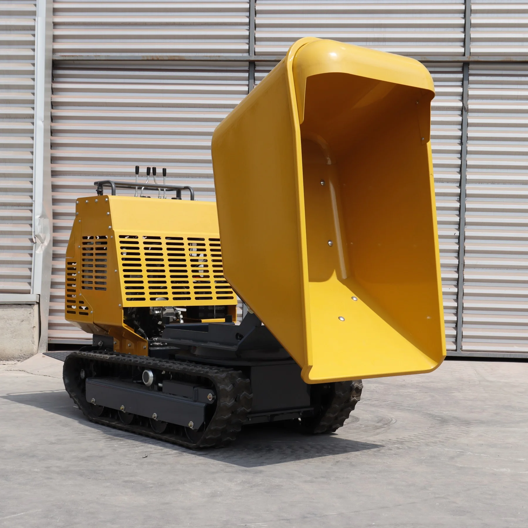 Тачка с поворотным мини-самосвал, мини-транспортер, трек-переноска с гидравлическим опрокидыванием