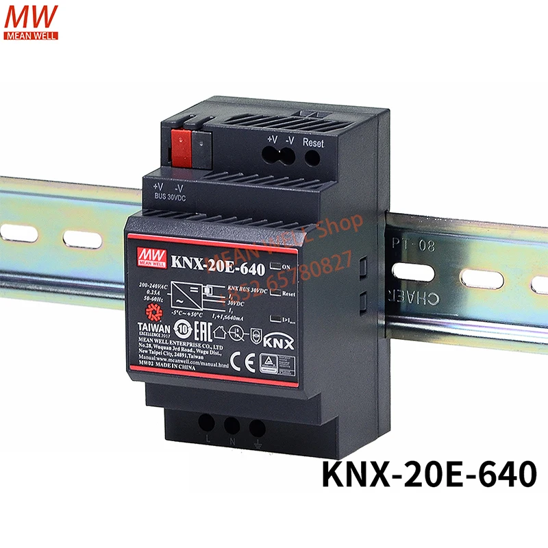 MEAN WELL 640mA KNX Power Supply Knx-20e-640 knx/EIB Bus Power Module