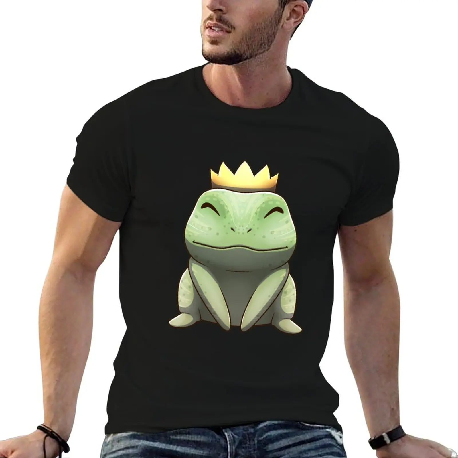 

Frog Prince (Centered) T-Shirt t shirts for man slim fit printed t shirts for man T-Shirt