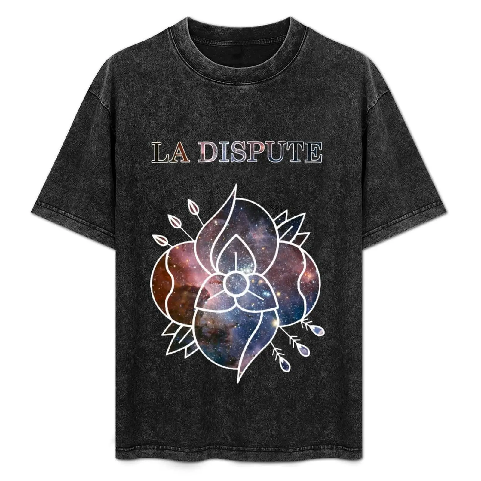 La Dispute - Galaxy TRANSPARENT DESIGN T-Shirt Casual Basic Street Style T-Shirt