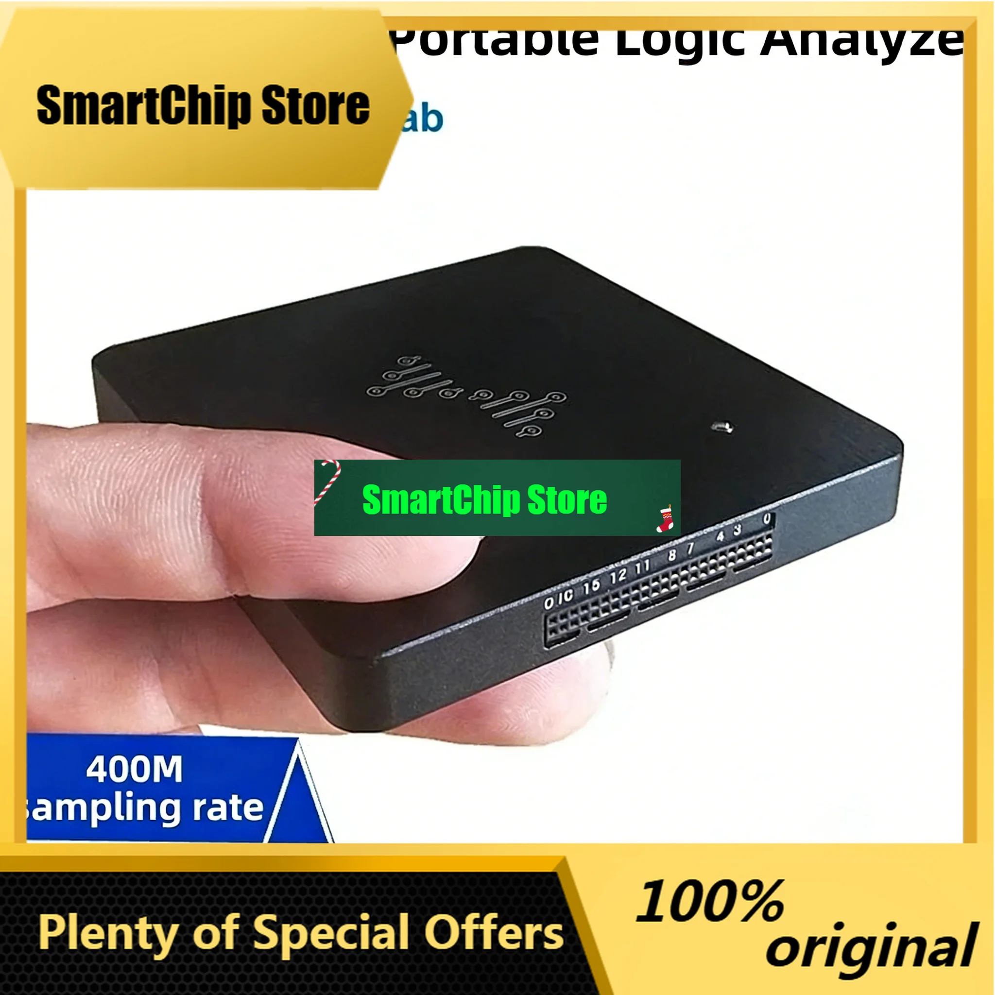 SmCp1PCS/LOT DSLogic Logic Analyzer 5x Saleae Bandwidth U2Basic High 400M Sampling 16 Channels U2Plus 100% New Original IN Stock
