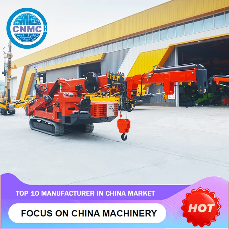 High Quality Hydraulic Crane Lift Multifunctional Customizable Portable Factory Direct Sales Mini Crane 1000kg EPA Certification