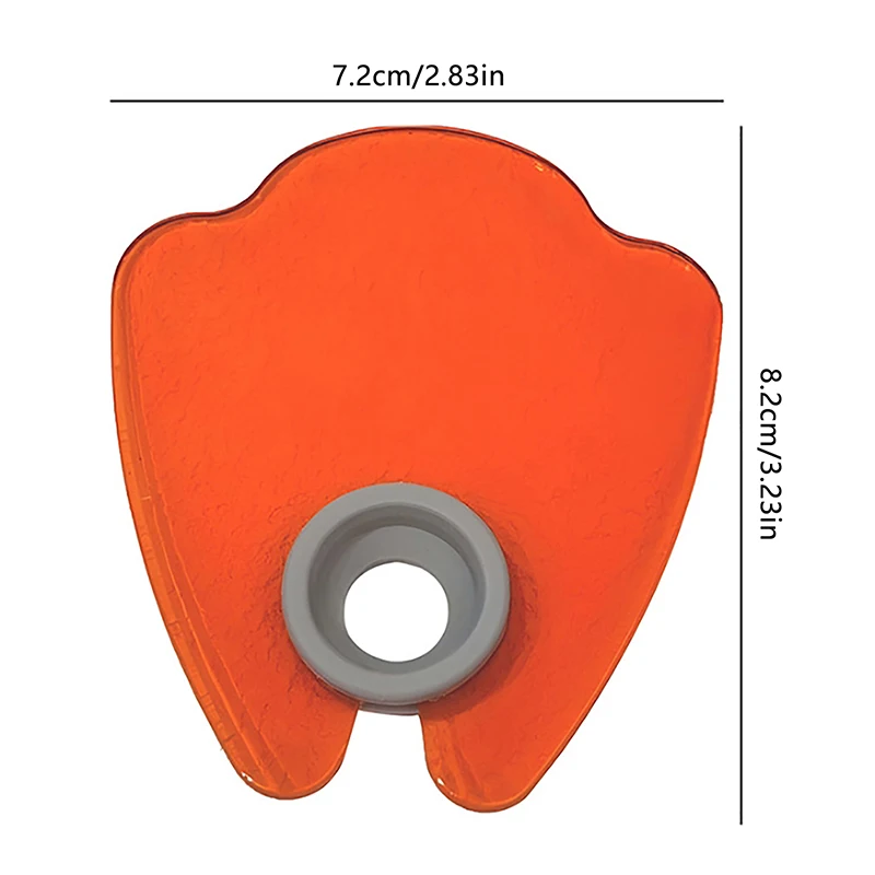 Lámpara UV, gafas protectoras, antiluz azul, dispositivos de salón de belleza para uñas, deflector de bloqueo de luz acrílico para uñas de forma recta