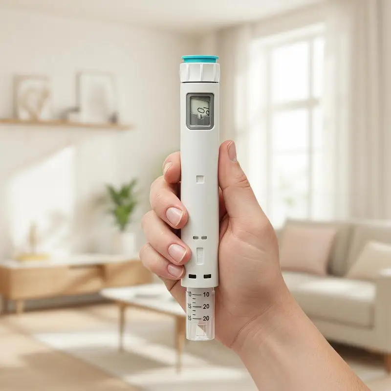 Reliable 60/80 Unit Insulin Injection Disposable Tips with Clear Scale for Accurate Dosage at Clinic