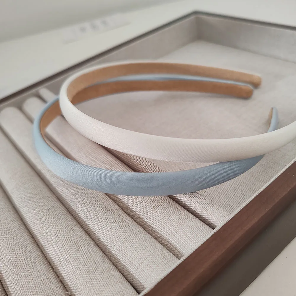 2pc Mode 1,2 cm Schlanke Feste Lünette Haarbänder Stirnbänder für Frauen Männer Mädchen Vintage Hoop für Washface Werkzeug haar Bands Zubehör – Detail 10