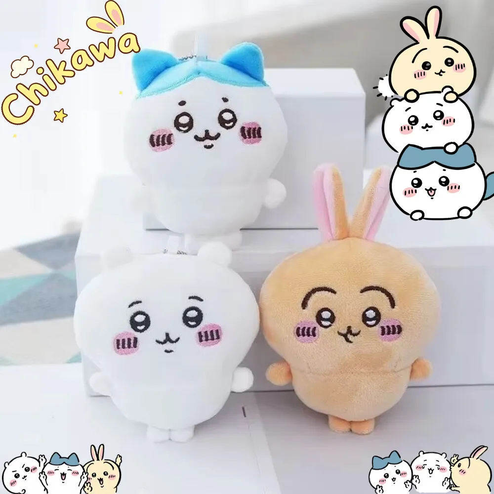 

@*2026 NEW Chiikawa Series Plush Doll Pendant Cute Cartoon Hachiware Hanging Keychain Plush Doll Accessories Birthday Gift ちいか