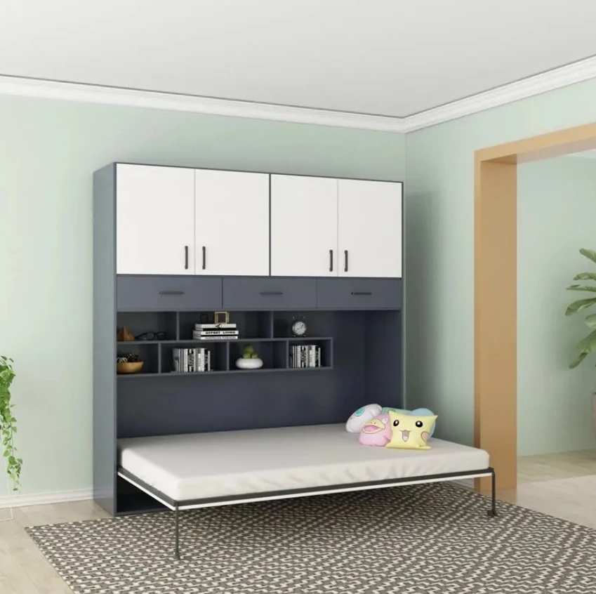 

Invisible Folding Bed, Study Room, Multifunctional Hidden Wardrobe, Bed Wallpromote sales