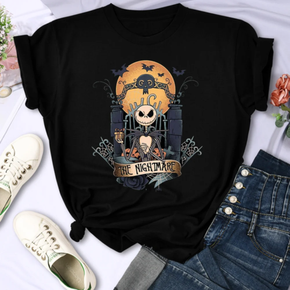 

stampata da donna Harajuku t-shirt regalo di natale Casual Fashion Street Wear o-collo shirts semplice t-shirt