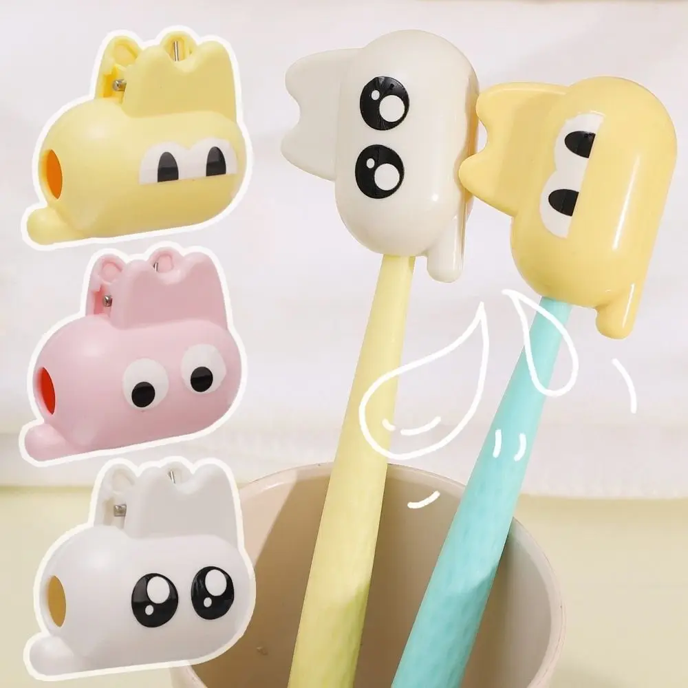 

Plastic Toothbrush Head Protective Cover Portable Cat Shape Toothbrush Dust Cap Cover Brush Protect Toothbrush Case Cap