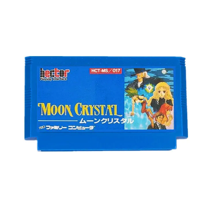 Moon Crystal for FC Console 60Pins Video Game Card