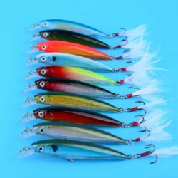 Señuelo artificial duro tipo Minnow – Crankbait para spinning