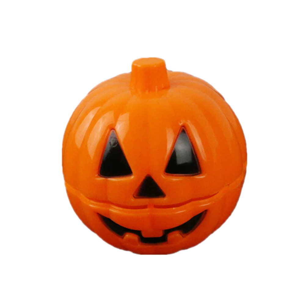 

Pumpkin Bucket Candy Holder Scary Decor Organizer Party Container Halloween Treats Storage Prank Toys Bat Spider Mice