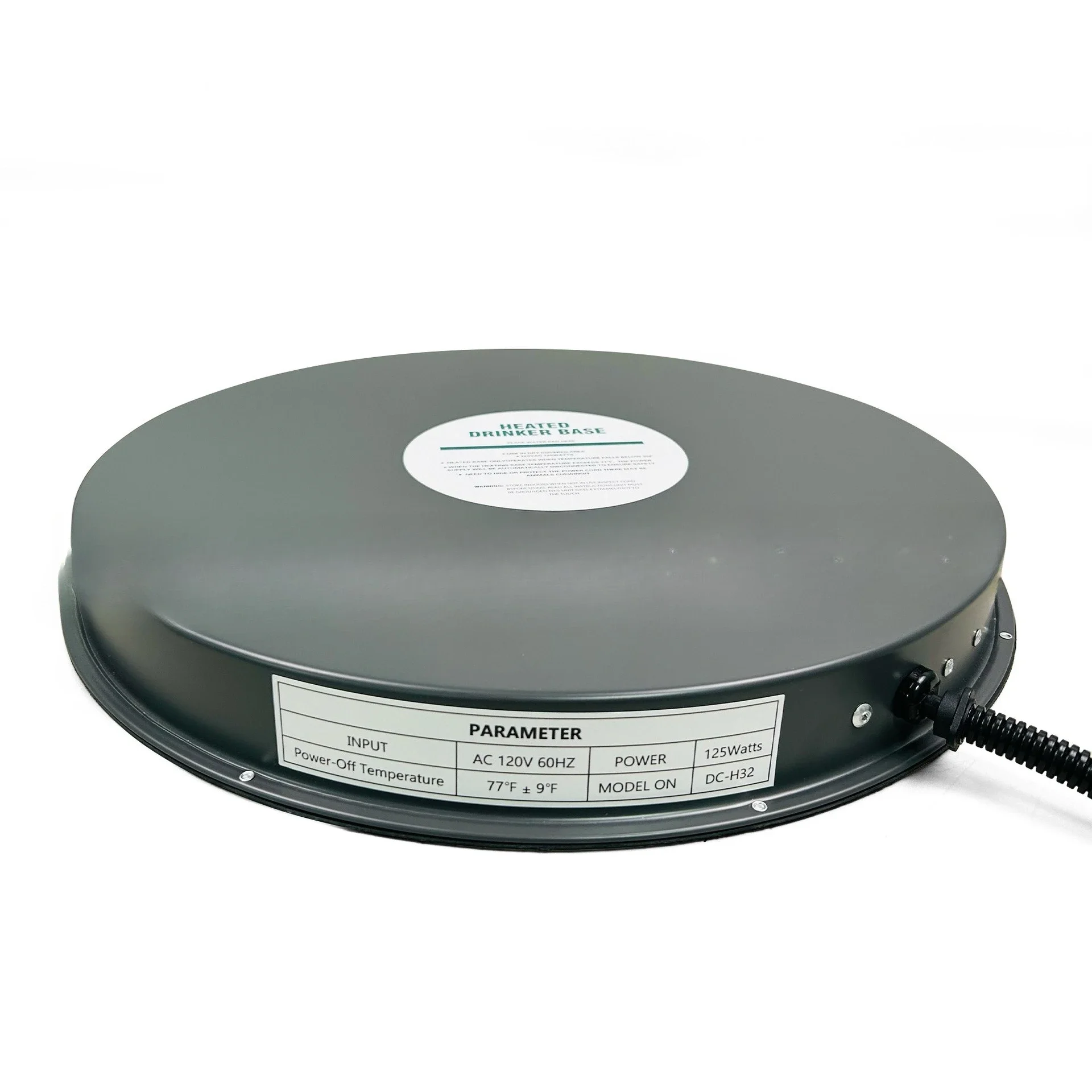 Hot selling water drinker, ice melting tray, drinker heating plate, animal husbandry equipment hot sale