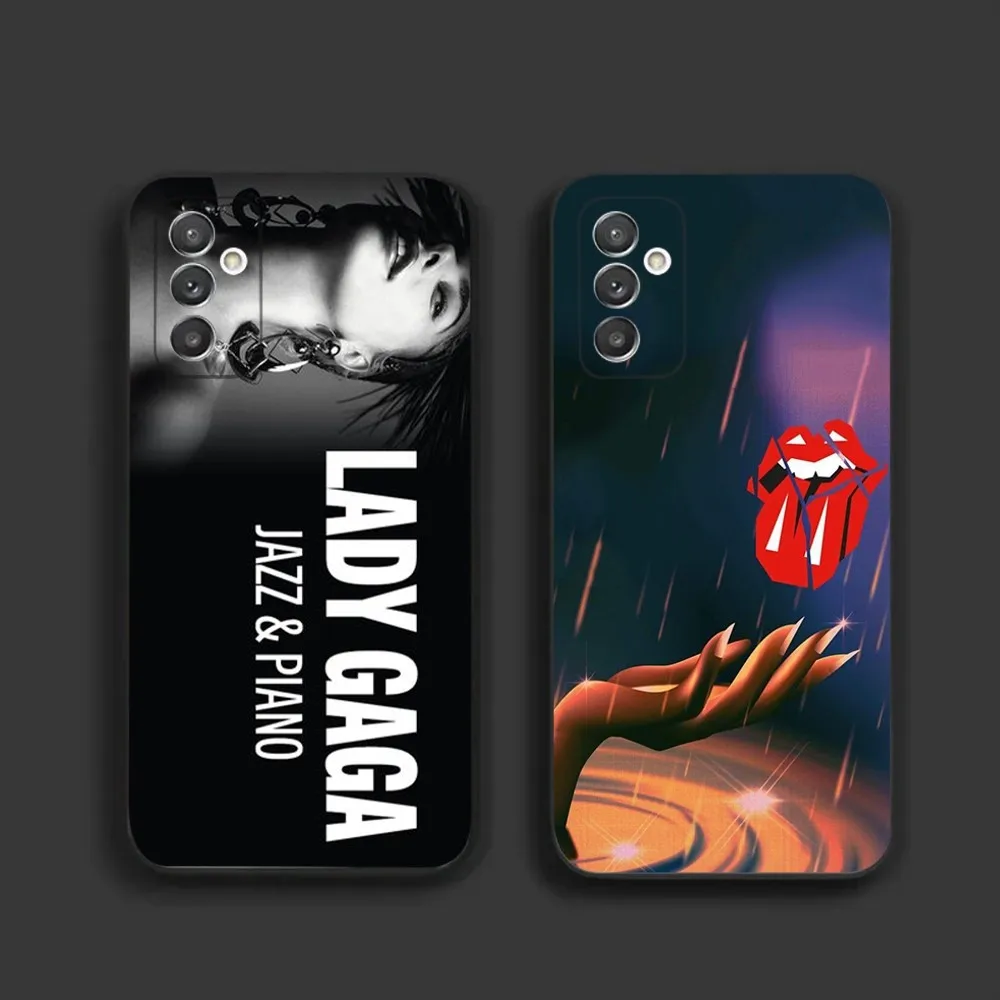 Singer L-Lady Gaga Phone Case For Samsung S21,S22 Ultra,S20,S30 plus,S22 plus,S23,S30 ultra 5G Silicone Cover