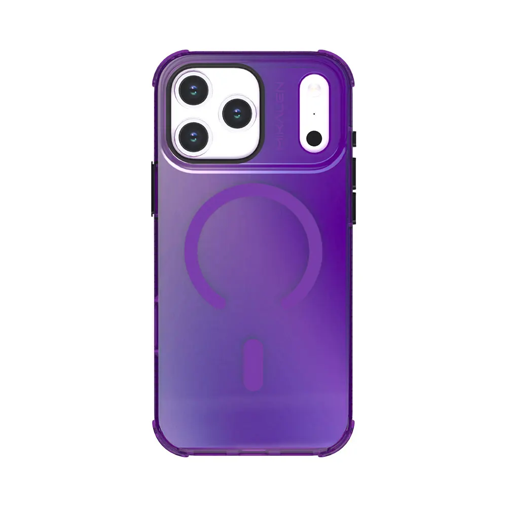

Colorful Gradient Color Matte For iPhone 17 Pro Max Case Shockproof Support Wireless Charge Cover For iphone 17pro Case