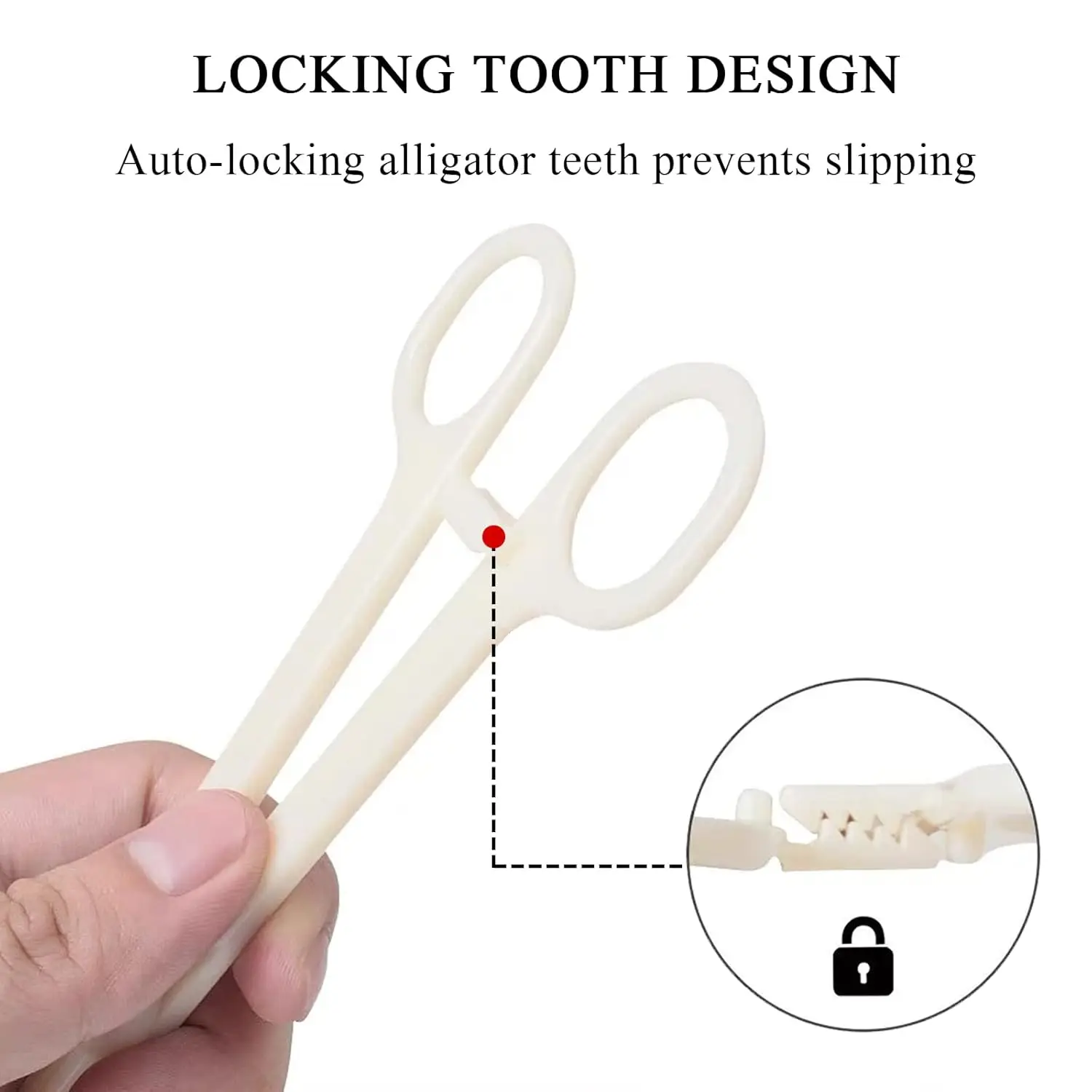 25/12PCS Disposable Sterile Slotted Round Navel Forceps Clamp Triangle Open Plier Ear Nose Piercing Tools Tattoo Piercing Supply