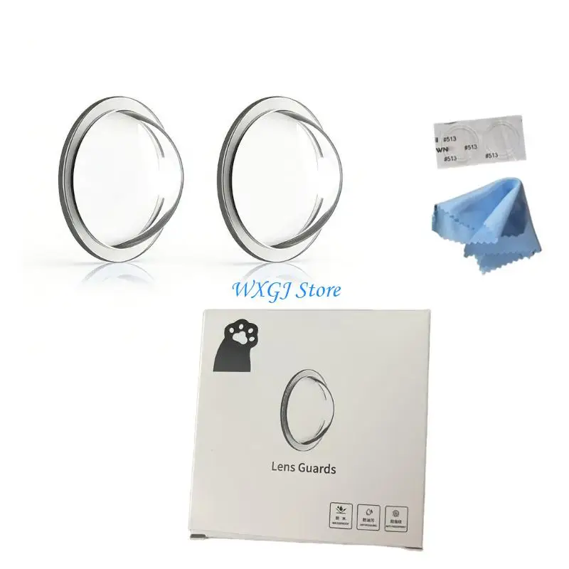 37JE Rear View Backup Camera Cover Clear ABS Lens Guard Protectors For Vehicle Backup Camera Prevents Rain And Dirt