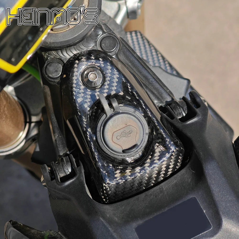 

Compatible with SURRON Ultra Bee USB Decorative Cover Electric Bikes Lock Guard Motorcycles Carbon Fiber Accessories