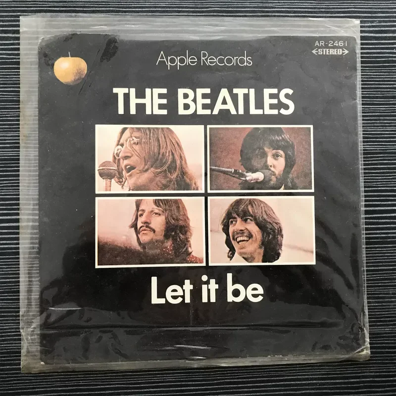 The Beatles Let It Be Rock, 7 LPs de Vinilo para Tocadiscos