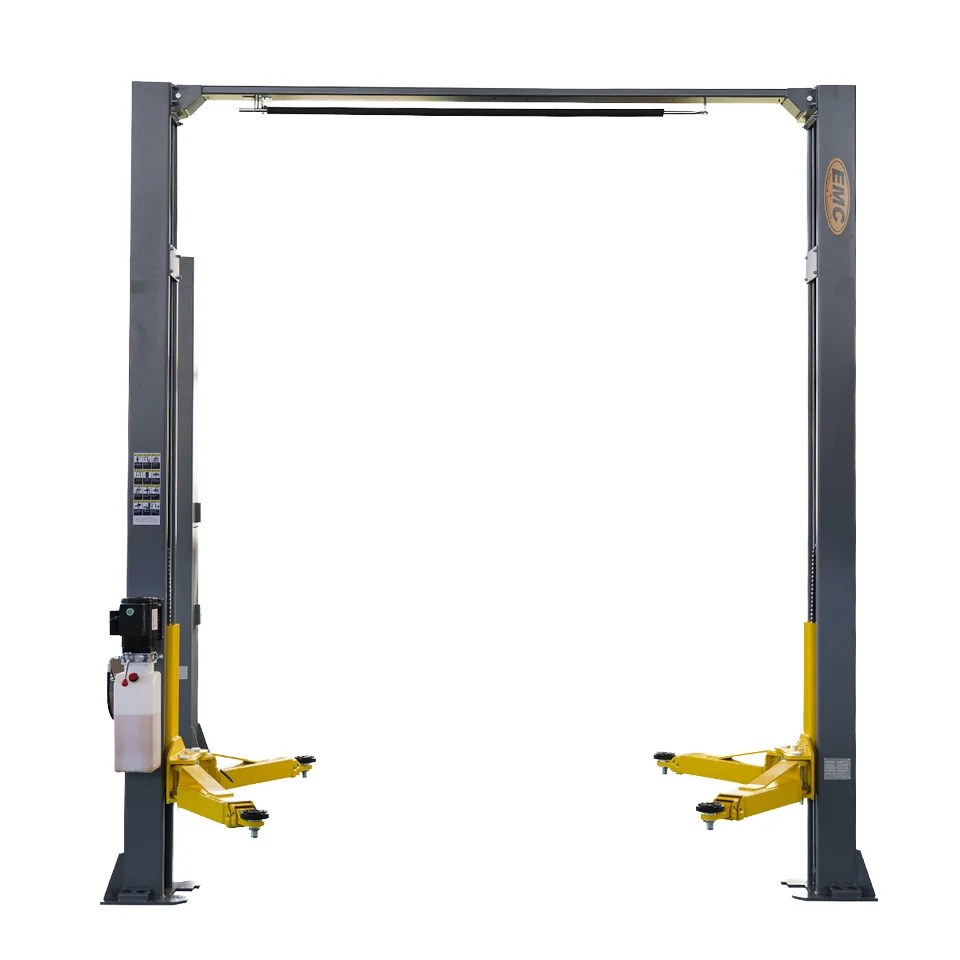 Elevador Hidráulico de Dos Postes y Doble Cilindro VICO 4T, Fabricado en China, Capacidad de 4 Toneladas, Equipo Portátil para Mantenimiento de Automóviles