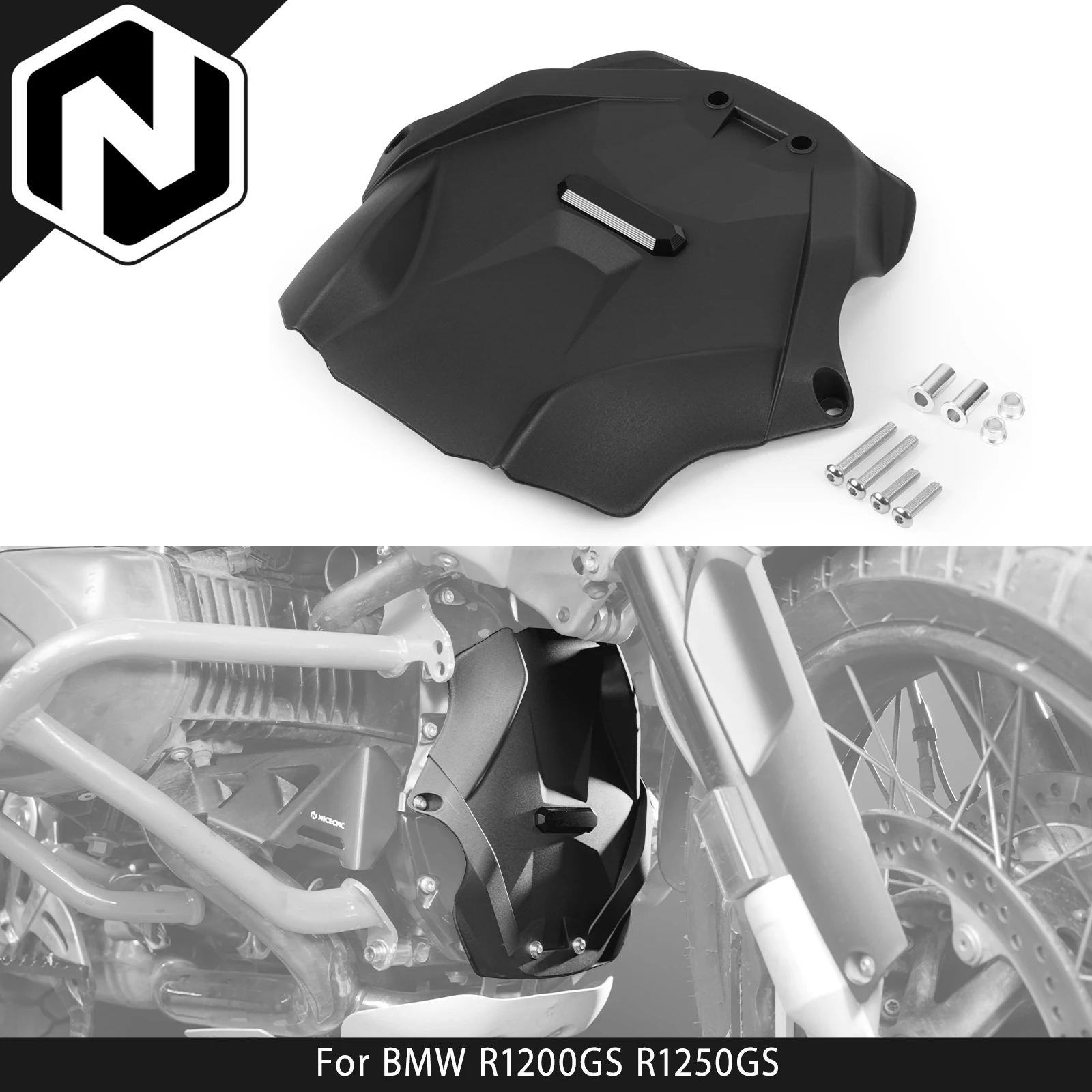 

NICECNC For BMW R1250GS 2018-2023 R1200GS 2013-2018 Motorcycle Engine Housing Protection R1200 GS R1250 GS 2023 2022 2021 2020