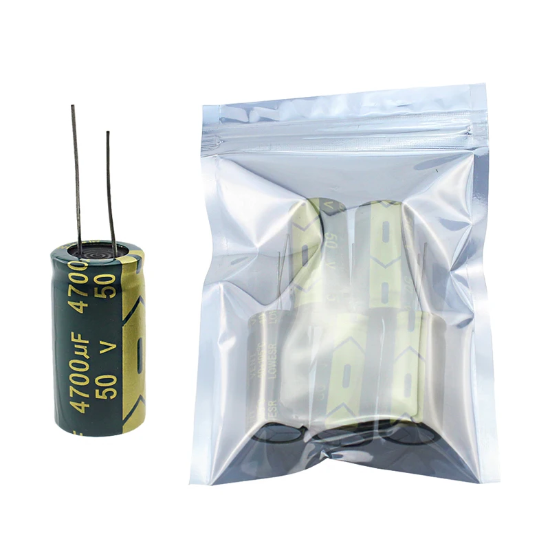 

5 шт. 4700 мкФ 50 В высокочастотный алюминиевый электролитический конденсатор 18 × 35 мм для ремонта электронных проектов своими руками