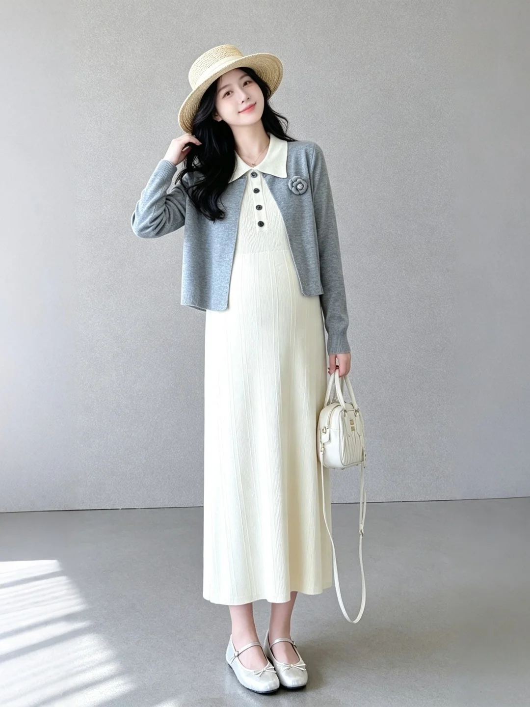 abito-premaman-di-alta-qualita-primavera-estate-vestito-in-maglia-con-gilet-set-con-gonna-a-linea-a-a-meta-polpaccio-cardigan-aperto-per-l'inizio-dell'autunno-stile-elegante