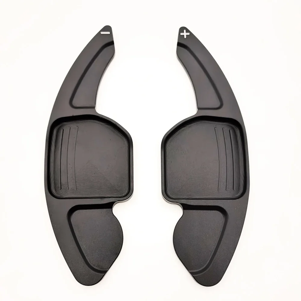 2 قطعة عجلة توجيه سيارة التحول مجداف شيفتر الموسعة DSG لأودي A3 A4 A5 A6 A7 A8 S5 Q5 التحول مجداف شفرة اكسسوارات السيارات