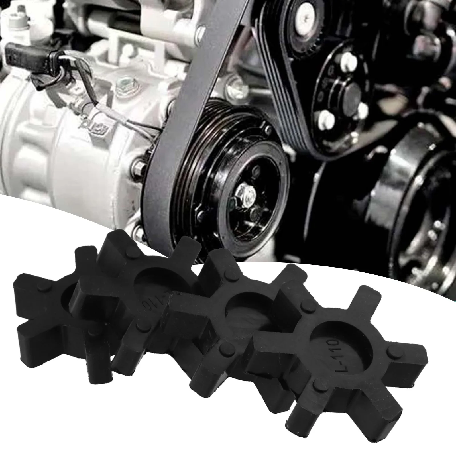 4PCS for l110 Rubber Coupling Inserts Compatible with For Lovejoy Optimized for Industrial Applications and Smooth Power