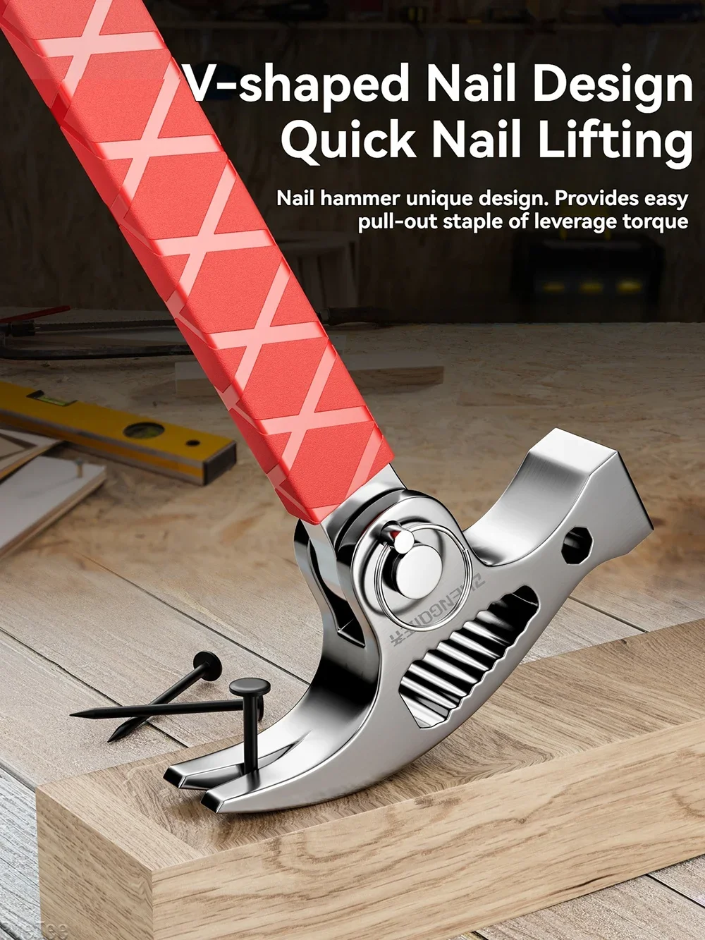 

Многофункциональный 2-в-1 молоток-ключ, лом, цельное литье для стеклобой, ремонт автомобиля, аварийный инструмент