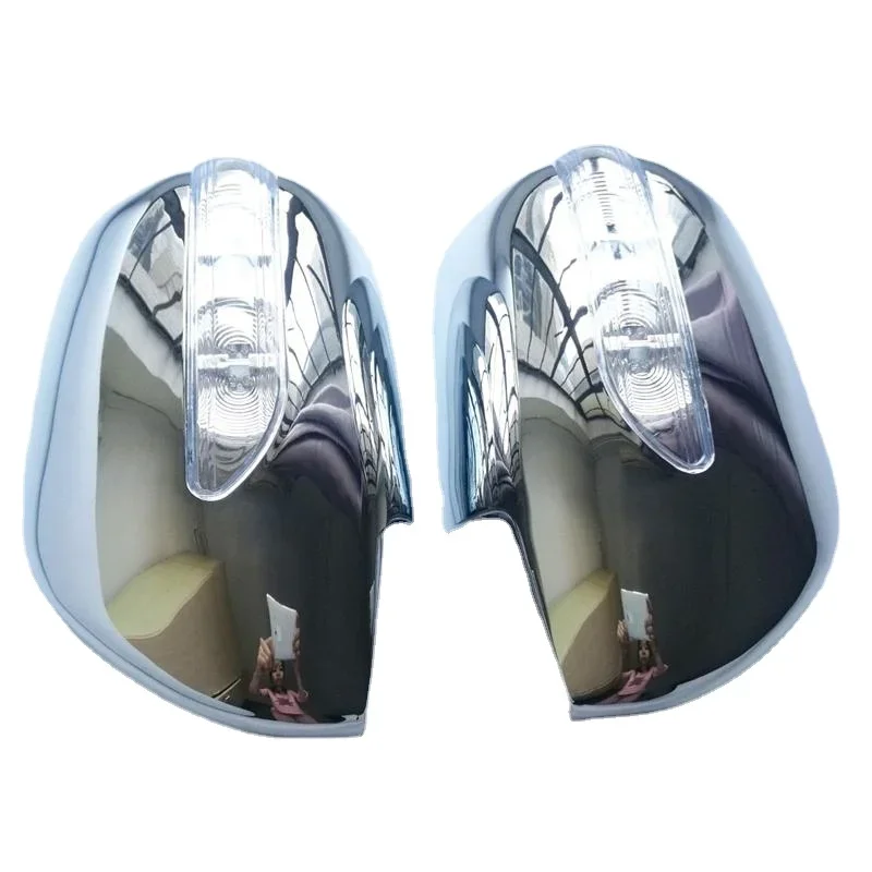 

Chrome Door Mirror Cover With LED Lamp For Toyota Land Cruiser 120 Prado J120 2003- 2009 Car-styling Tuning Accessory