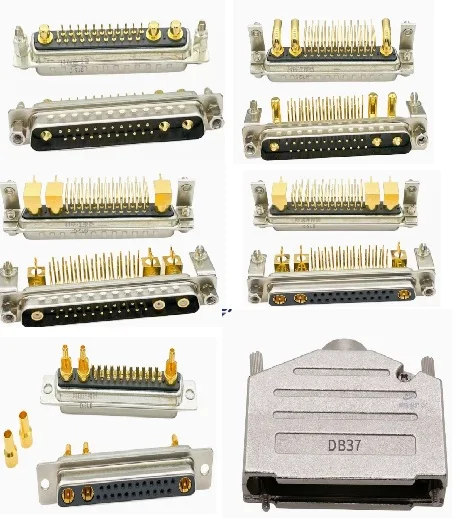 1PCS High current D-SUB of car needle D-SUB 25W3 Male and female d-sub high current connector