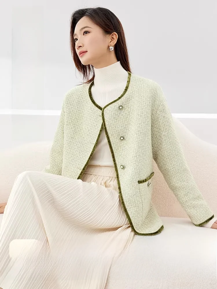 

Верхняя одежда для похудения, женское круглое длинное пальто с подкладкой Ne oulder, свободное зимнее пальто Sli Commute Sle