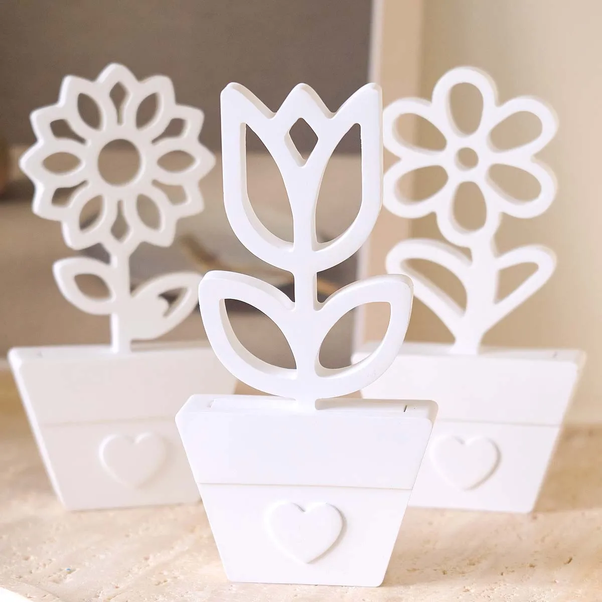 Vaso de flores ornamento molde de silicone diy design oco girassol tulipa acácia flores forma plug-in gesso resina artesanato fazendo moldes