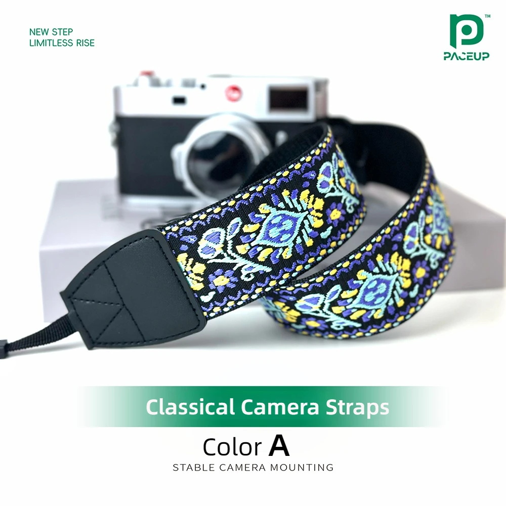 5cm Universal Vintage Camera Neck Straps Widen Shoulder Sling for Canon R5 R6 Nikon Sony Fuji Olympus Pentax Leica Accessories