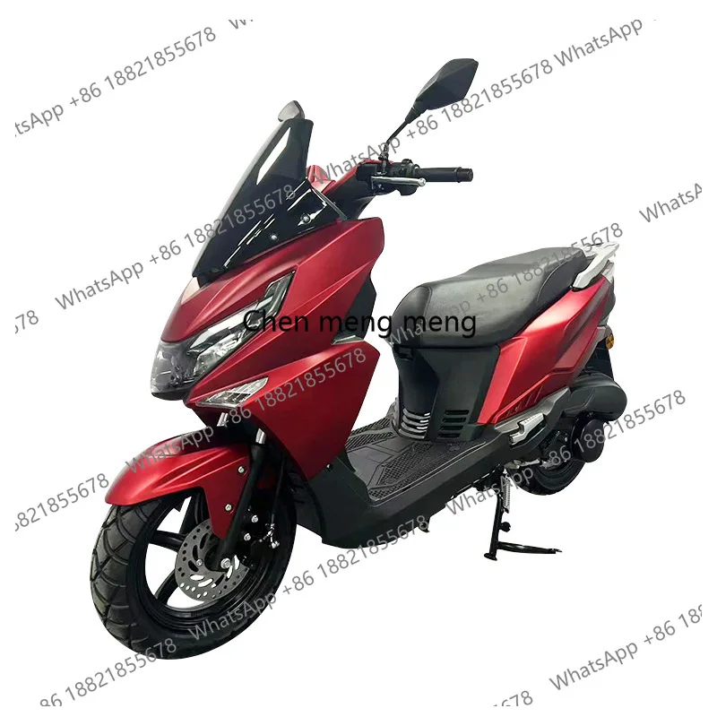 

Two-wheeled locomotive adult oil car fuel motorcycle scooter 150cc