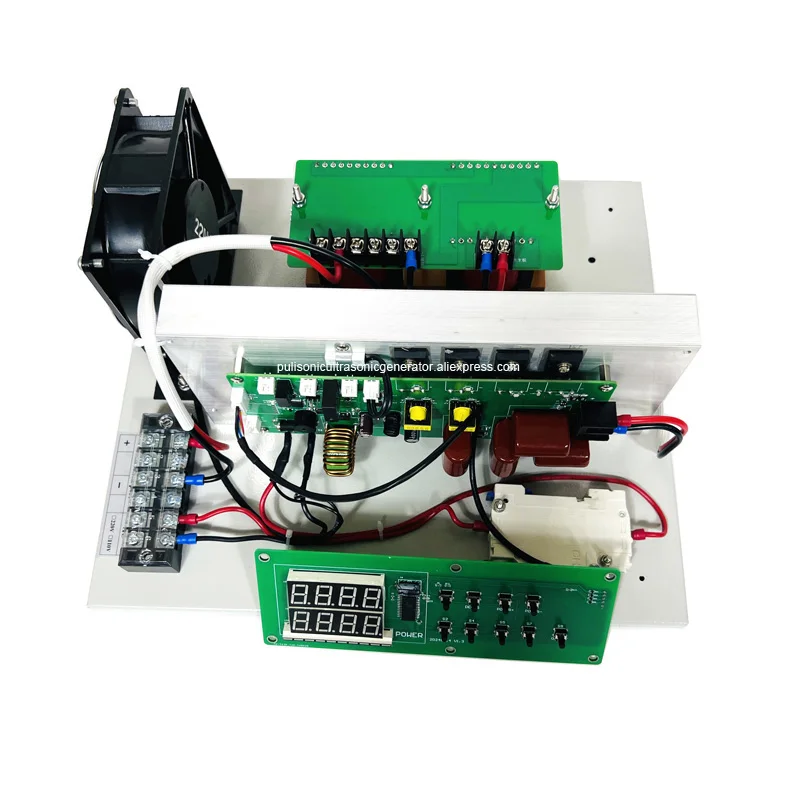 

20-40KHz 1200W Ultrasonic Generator Main Board for Portable Ultrasonic Cleaner Jewelry Glasses and Small Parts Washer