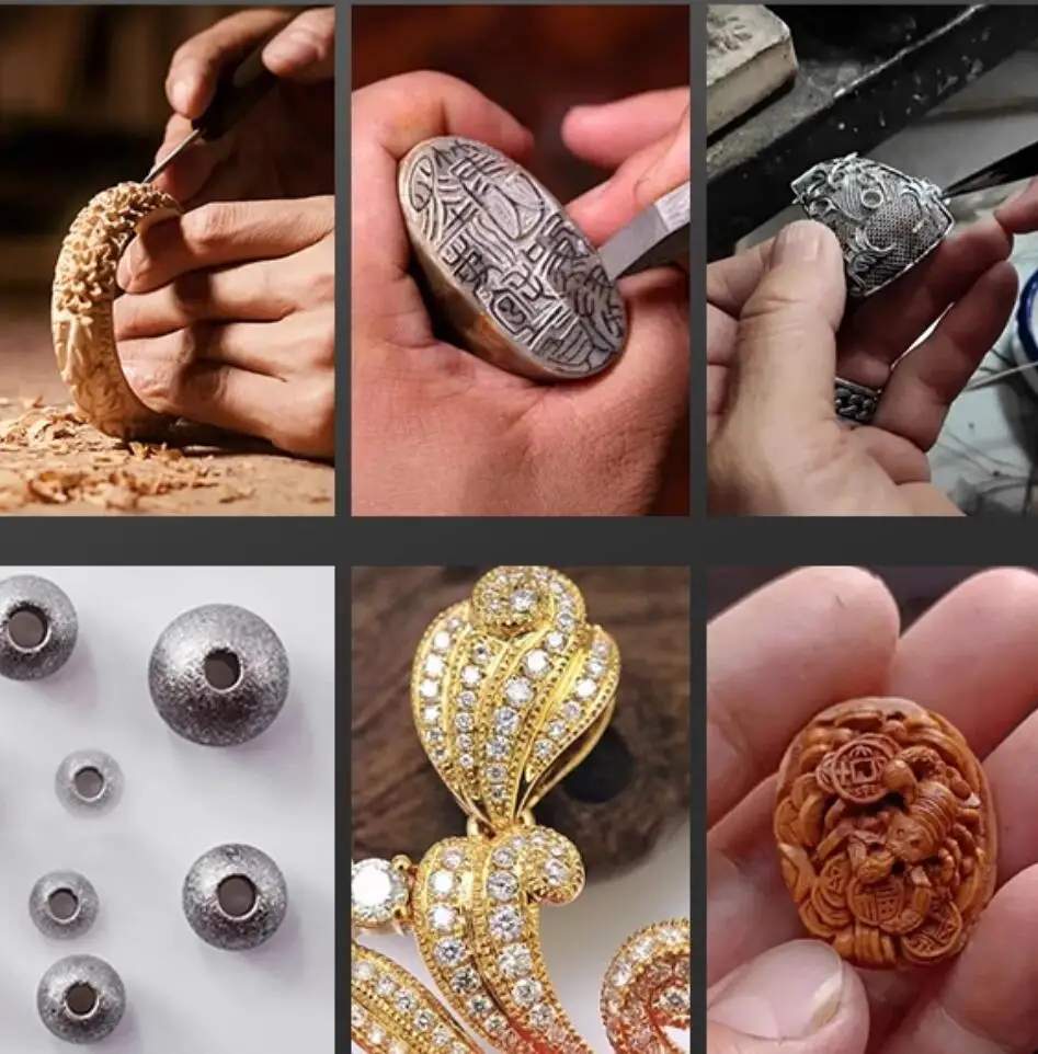 

HH-AT02 New Type Pneumatic Art Graver Engraving Tools High Quality Jewelry Engraving Machine Micromoto Graver And Accessories