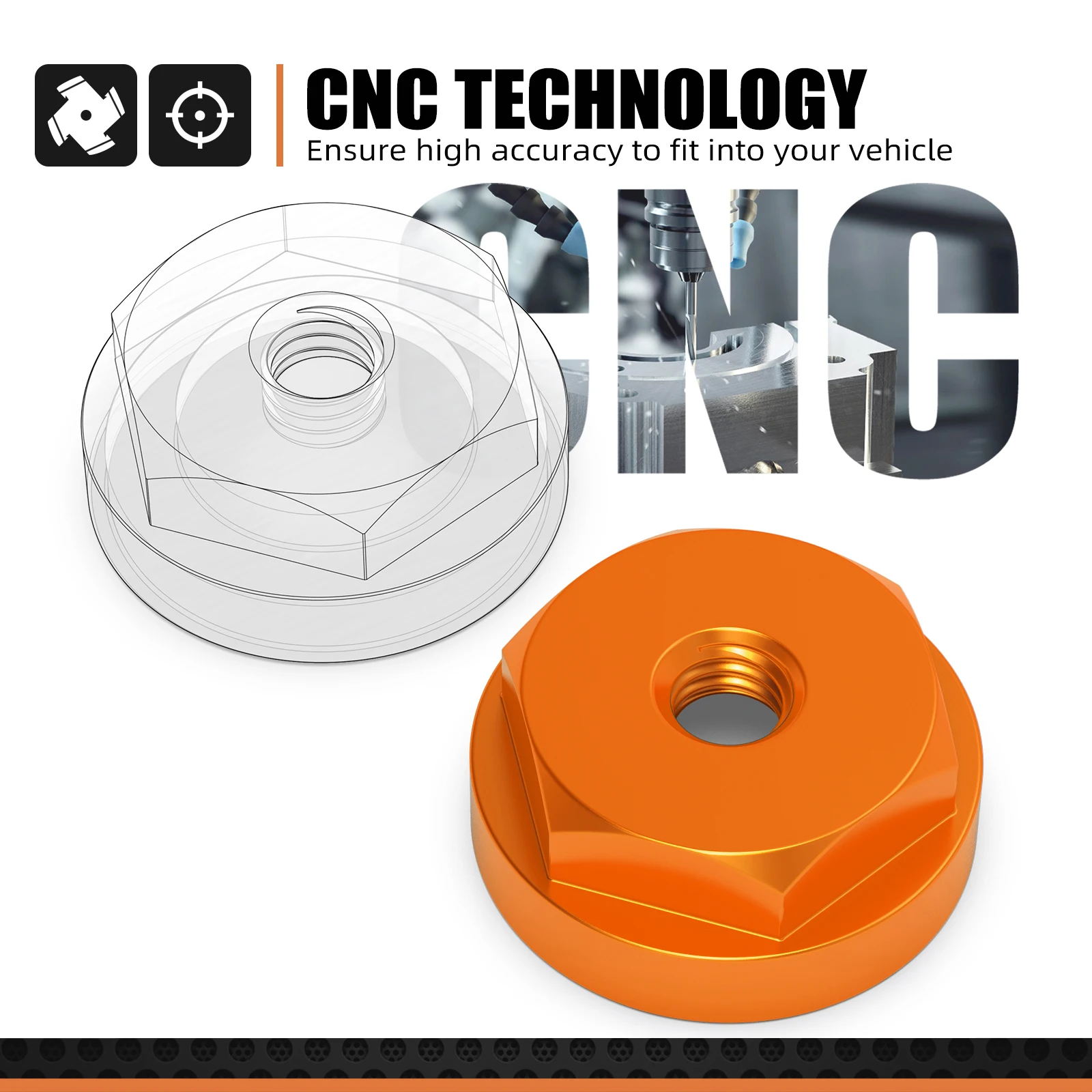 NICECNC For KTM 2003-2025 EXC 300 TPI EXC250 EXCF 350 EXC 450 SX 125 SXF 250 SXF 450 XCW 300 XC XCF Rear Brake Return Spring Kit - Image 5