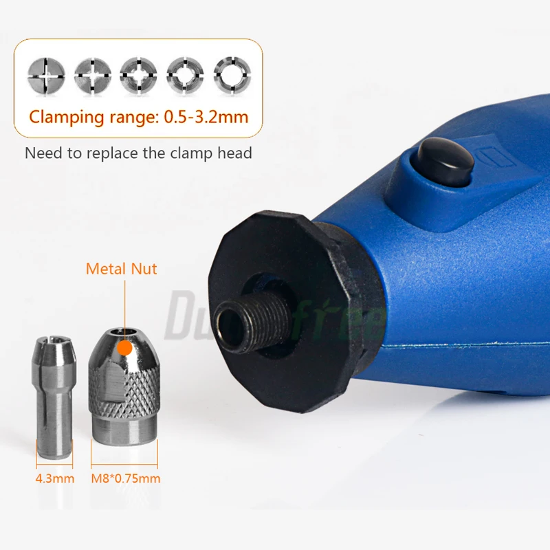 80W Cordless Rotary Tool Dremel DIY Mini Drill Engraving Pen Electric 4 Speed Mini Wireless Drill Set 0-20000r/min