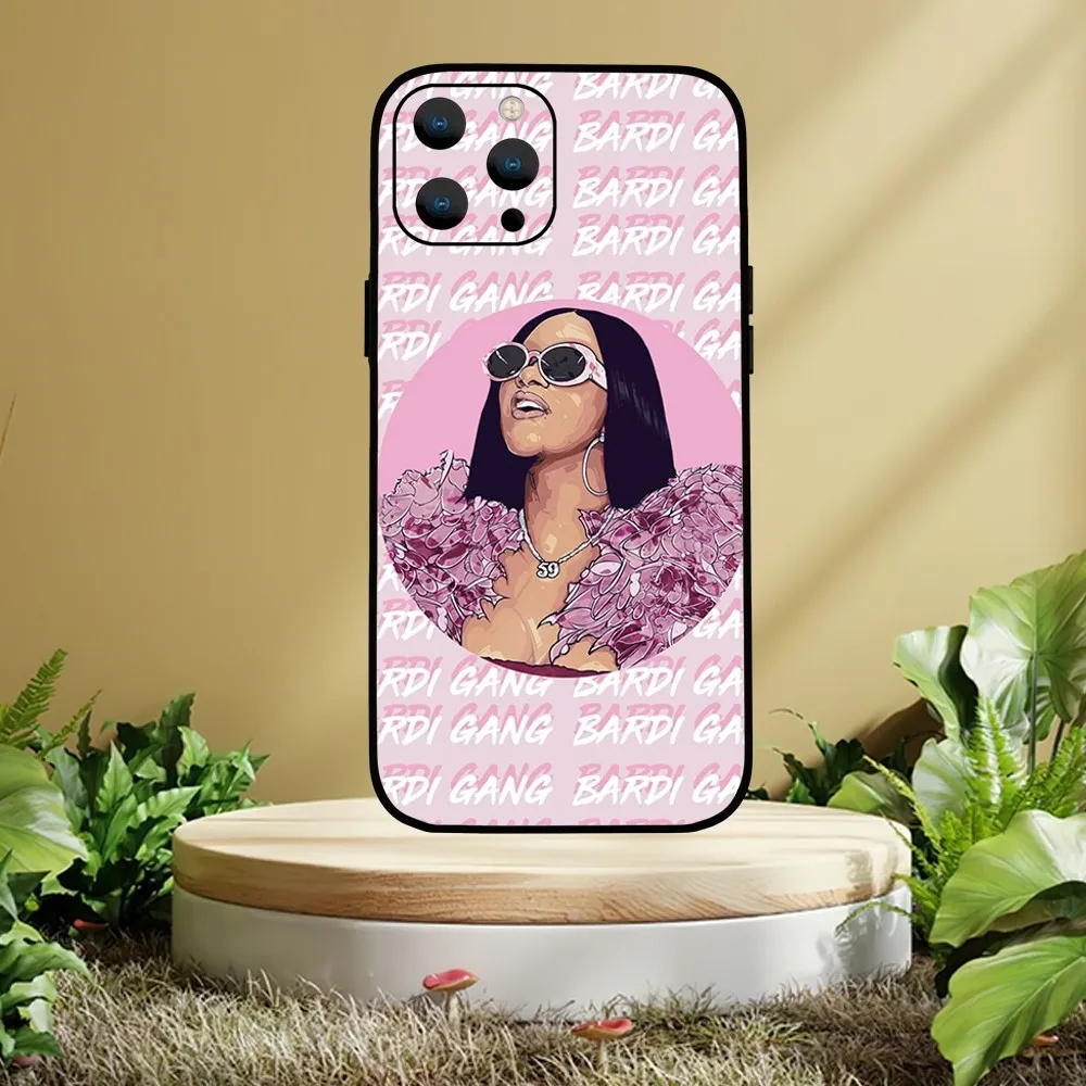 Rapper penyanyi Cardi B casing ponsel untuk Samsung Galaxy A53 A33 A70 A73 A54 A51 A71 A52S 5G cangkang penutup lunak