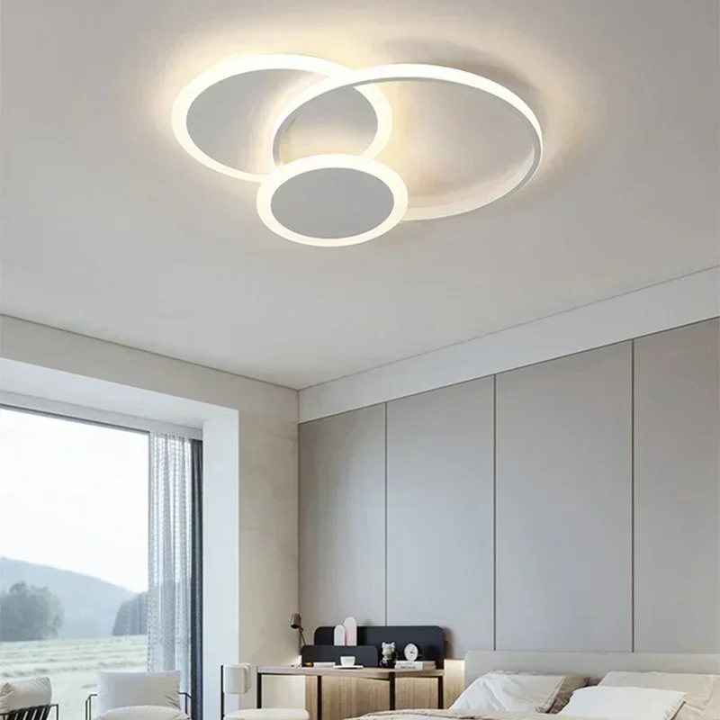 Modern LED Ceiling Lamp for Living Dining Room Study Bedroom Aisle Kitchen Loft Ceiling Chandelier Home Decor Lighting Fixture