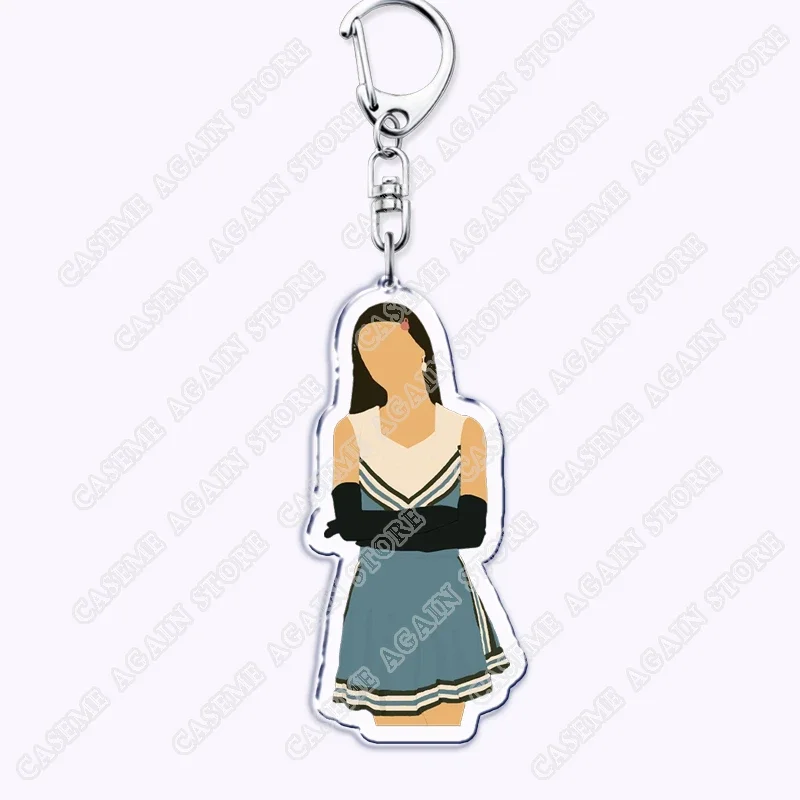 Pop Music Singer Keychains for Accessories Sour Guts Album Brutal Drivers License Good 4 U Vampire Jewelry Keyrings Fans Gifts